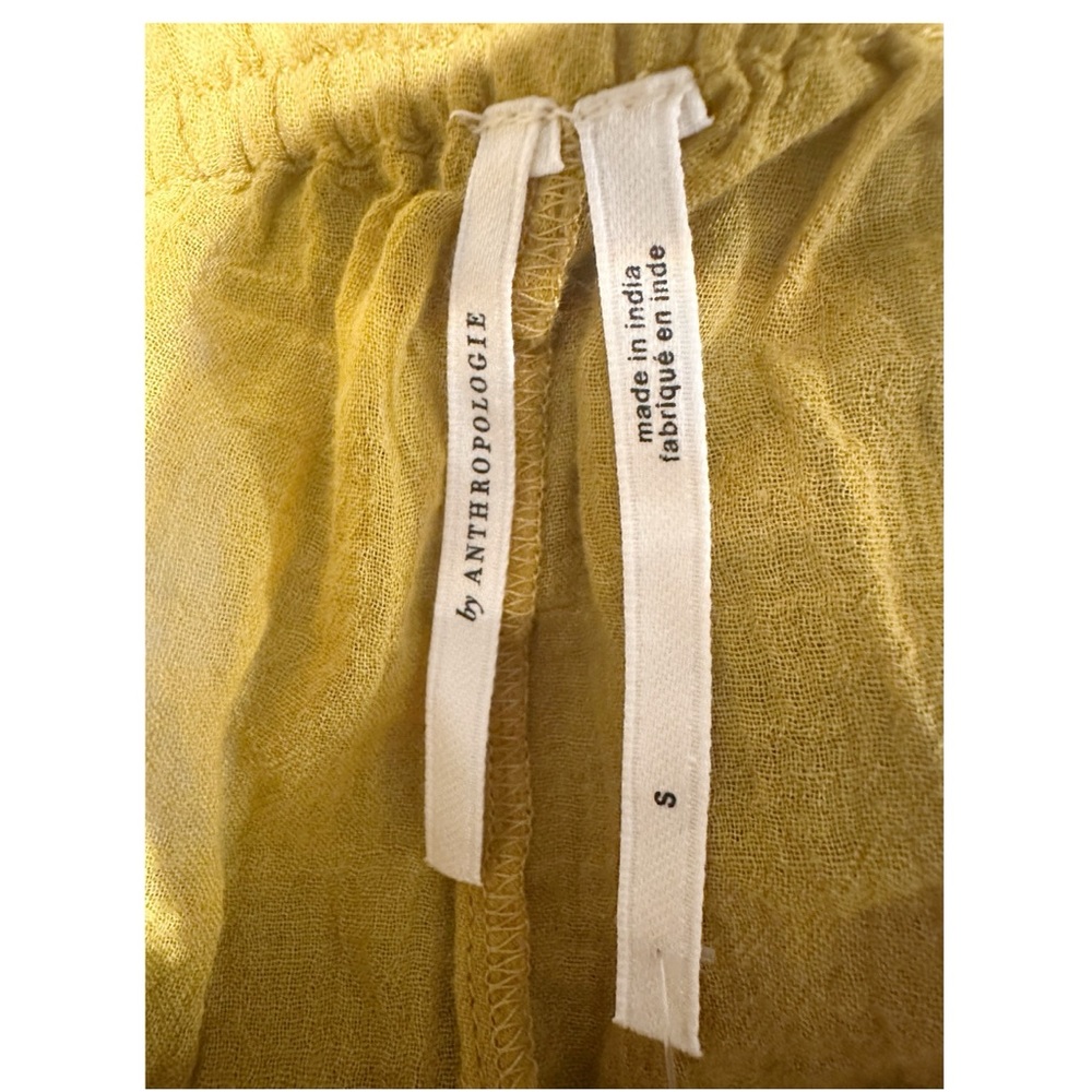 ANTHROPOLOGIE GROMMET FLOUNCE SHORTS - Picture 3 of 5
